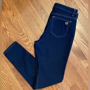 High rise skinny jeans - has lots of stretch! More so like a Jegging.